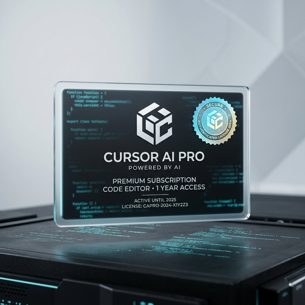 Cursor AI Pro - Product Photo